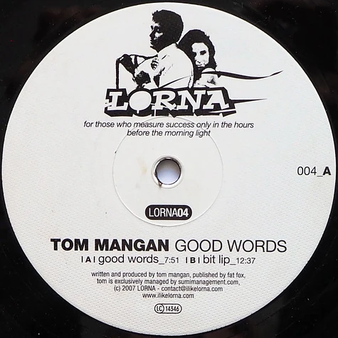 Tom Mangan - Good Words