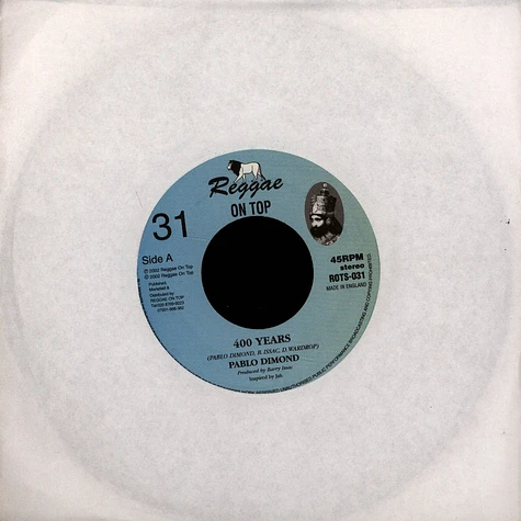 Pablo Diamond / Reggae On Top All Stars - 400 Years / Dub