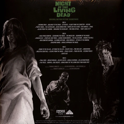 V.A. - Night Of The Living Dead Green Swirl Vinyl Edition