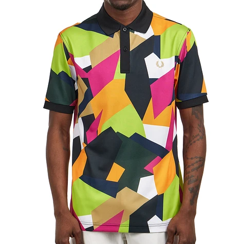 Fred Perry - On Court Printed Fred Perry Shirt