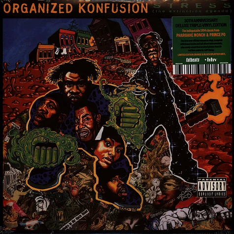 Organized Konfusion - Stress: The Extinction Agenda 30th Anniversary HHV Exclusive Splatter Vinyl Edition