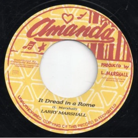 Larry Marshall - It Dread In A Rome