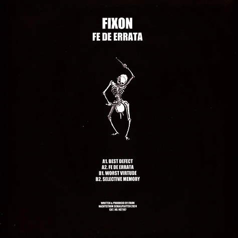 Fixon - Fe De Errata