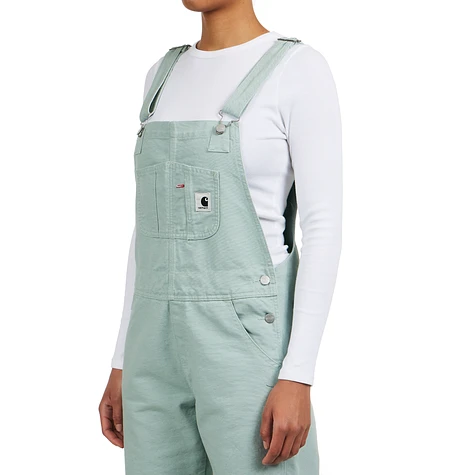 Carhartt WIP - W' Bib Overall Straight "Dearborn" Canvas, 12 oz