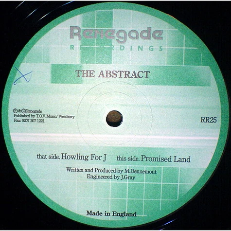 The Abstract - Howling For J / Promised Land