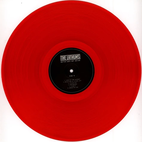 The Lathums - Matter Does Not Define Red Vinyl Edition