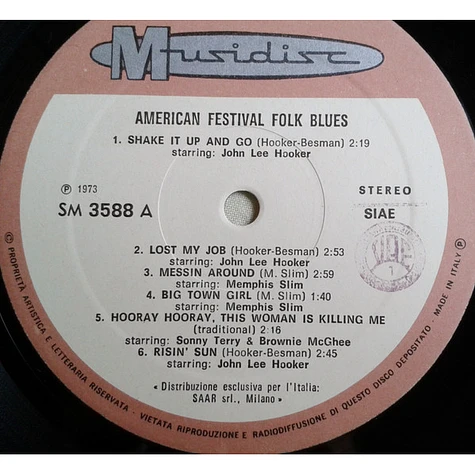 V.A. - American Festival Folk Blues