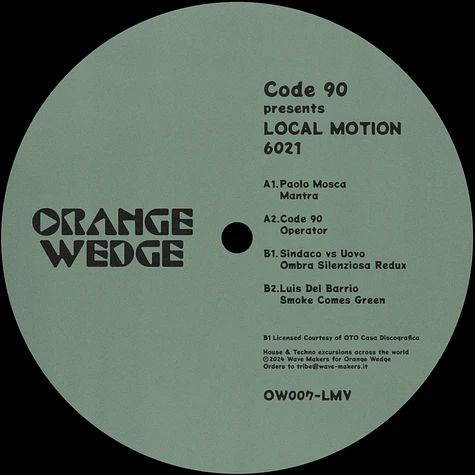 Code 90 - Local Motion 6021