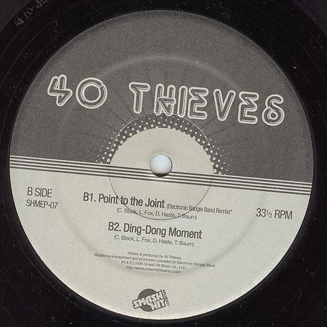 40 Thieves - Point To The Joint