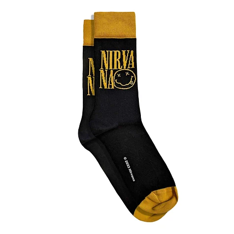 Nirvana - Logo Stacked Ankle Socks