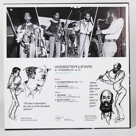 Webster Lewis - Live At Club 7