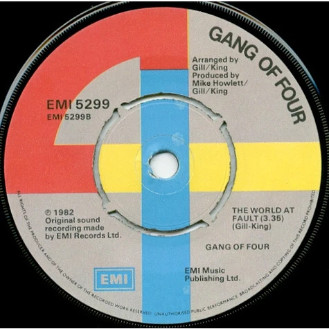 Gang Of Four - I Love A Man In A Uniform