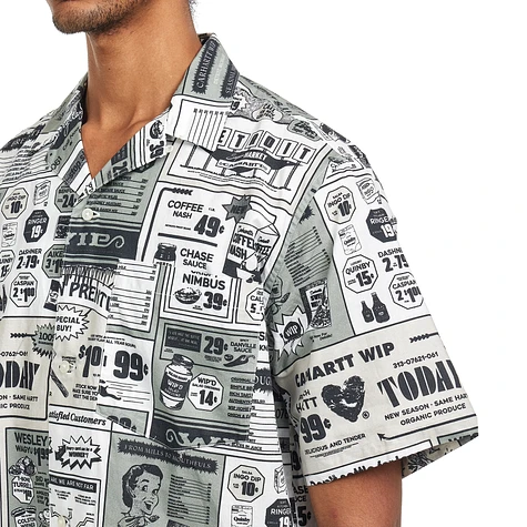 【Carhartt】S/S CATALOGUE SHIRT R6584 Carhartt WIP S/S Catalogue T-Shirt, White / Black | Official