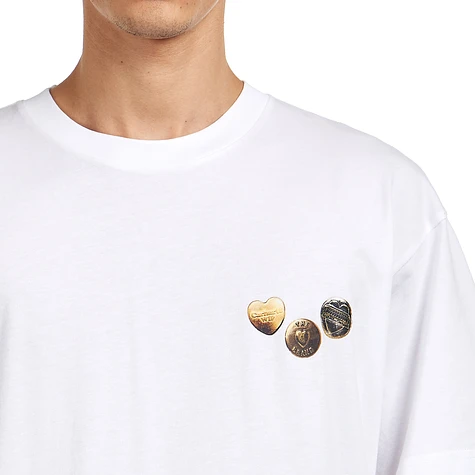 Carhartt WIP - S/S Button T-Shirt (White) | HHV