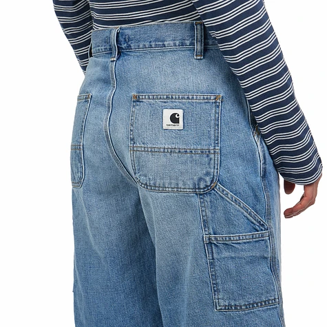 Carhartt WIP - W' Brandon Single Knee Short "Camano" Denim, 12 oz