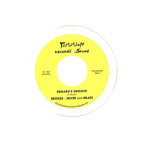 Silver & Brass Bronze - Renard's Groove Transparent Yellow Vinyl Editoin