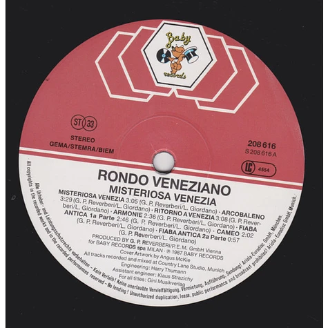 Rondo Veneziano - Misteriosa Venezia