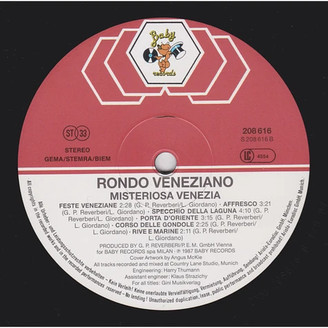 Rondo Veneziano - Misteriosa Venezia