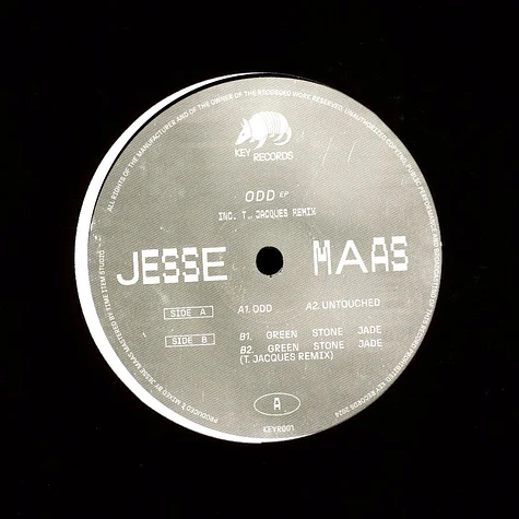 Jesse Maas - Odd EP