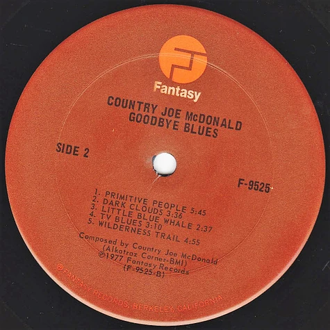 Country Joe McDonald - Goodbye Blues