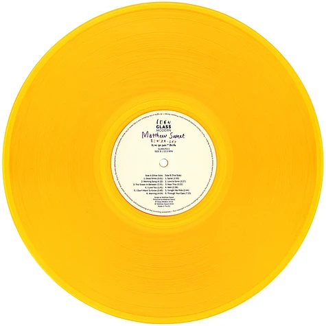 Matthew Sweet - Kimi Ga Suki * Raifu Orange Vinyl Edition