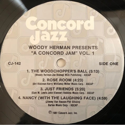 Woody Herman - Presents A Concord Jam Volume 1