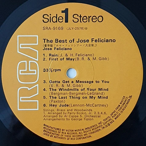 José Feliciano - The Best Of José Feliciano