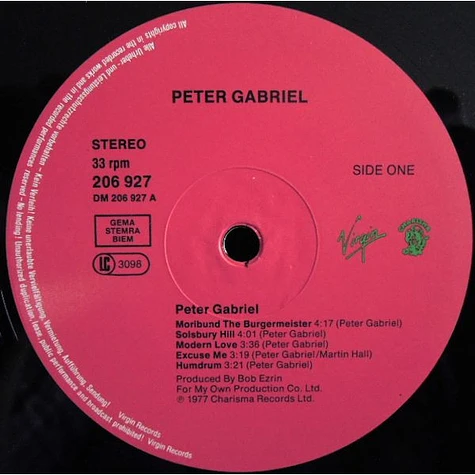 Peter Gabriel - Peter Gabriel