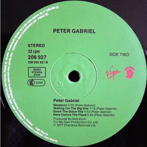 Peter Gabriel - Peter Gabriel