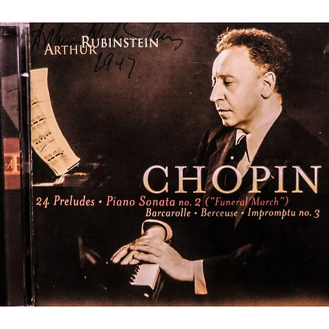 Frédéric Chopin, Arthur Rubinstein - 24 Preludes, Piano Sonata No. 2 ("Funeral March"), Barcarolle, Berceuse, Impromptu No.3