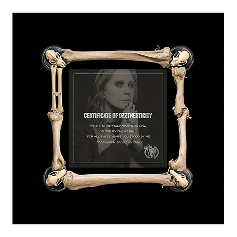 未開封！！　Ozzy Osbourne 100%本物サイン付きEP Ozzy Osbourne - The Ultimate Sin = 罪と罰 / NM / LP, Album