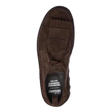 Clarks Originals x Engineered Garments - Desert Khan (Brown Sude