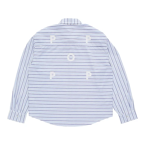 Pop Trading Company - Striped Logo Shirt