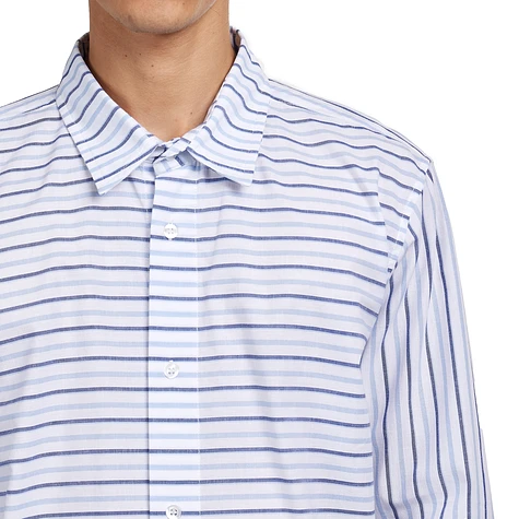 Pop Trading Company - Striped Logo Shirt