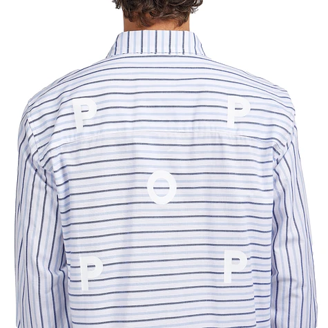 Pop Trading Company - Striped Logo Shirt