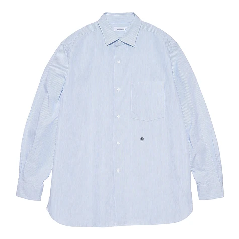 nanamica - Regular Collar Stripe Wind Shirt