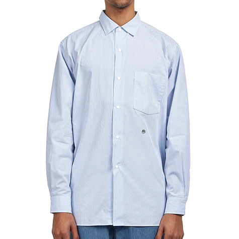 nanamica - Regular Collar Stripe Wind Shirt