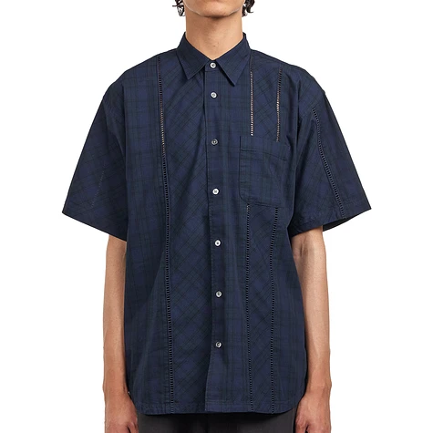 Beams - Lace Plaid Shirt