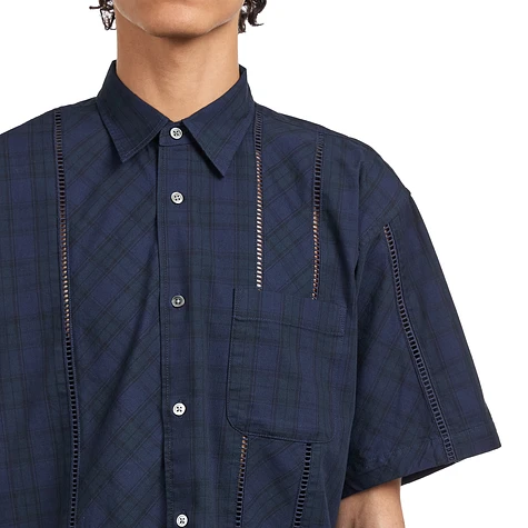 Beams - Lace Plaid Shirt