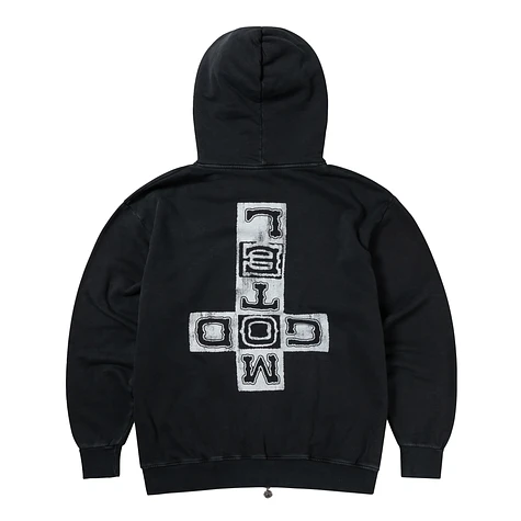 Aries - Faded God Town Zip Through Hoodie