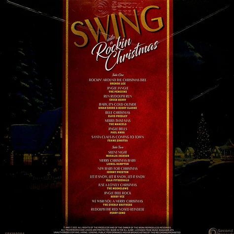 V.A. - Swing Into A Rockin Christmas 16 Festive Classics Gold Vinyl Edition