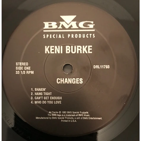 Keni Burke - Changes