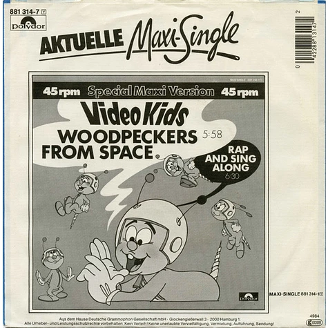 Video Kids - Woodpeckers From Space