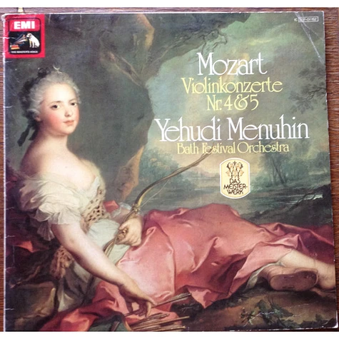 Wolfgang Amadeus Mozart, Yehudi Menuhin, Bath Festival Orchestra - Violinkonzerte Nr. 4 & 5