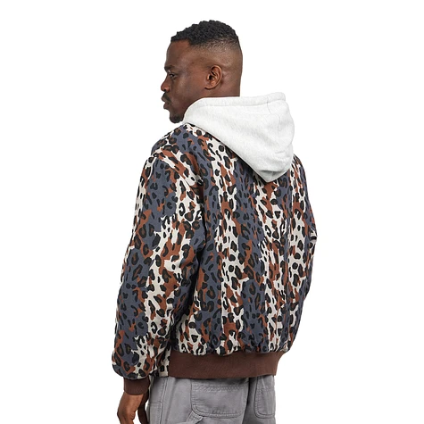 Patta - City Leopard Reversible Bomber Jacket