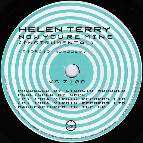 Helen Terry - Now You're Mine