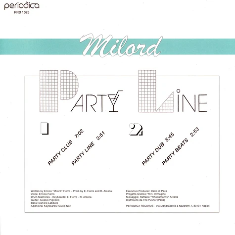 Milord - Party Line