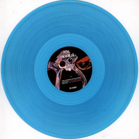 DJ Koze - Music Can Hear Us HHV Exclusive Transparent Curaçao Vinyl Edition