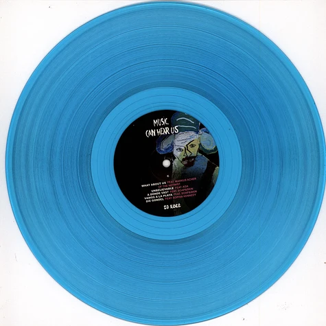 DJ Koze - Music Can Hear Us HHV Exclusive Transparent Curaçao Vinyl Edition