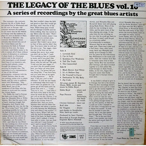 Eddie Boyd - The Legacy Of The Blues Vol. 10